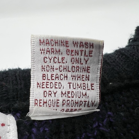 Vintage‎ Windridge Men's XL Knit Grandpa Sweater Long Sleeve Geometric Aztec - Picture 6 of 7